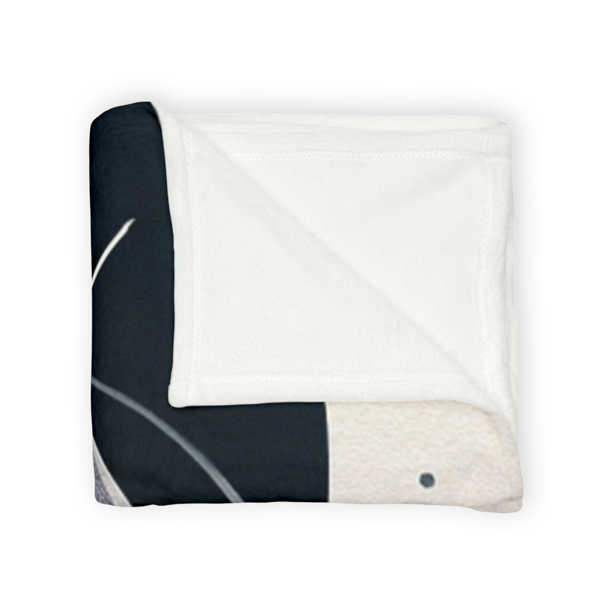 Petal Orbit Rosette personalized cozy blankets