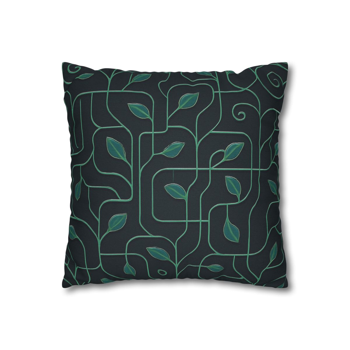 Vine Circuit Lattice designer print pillow cases