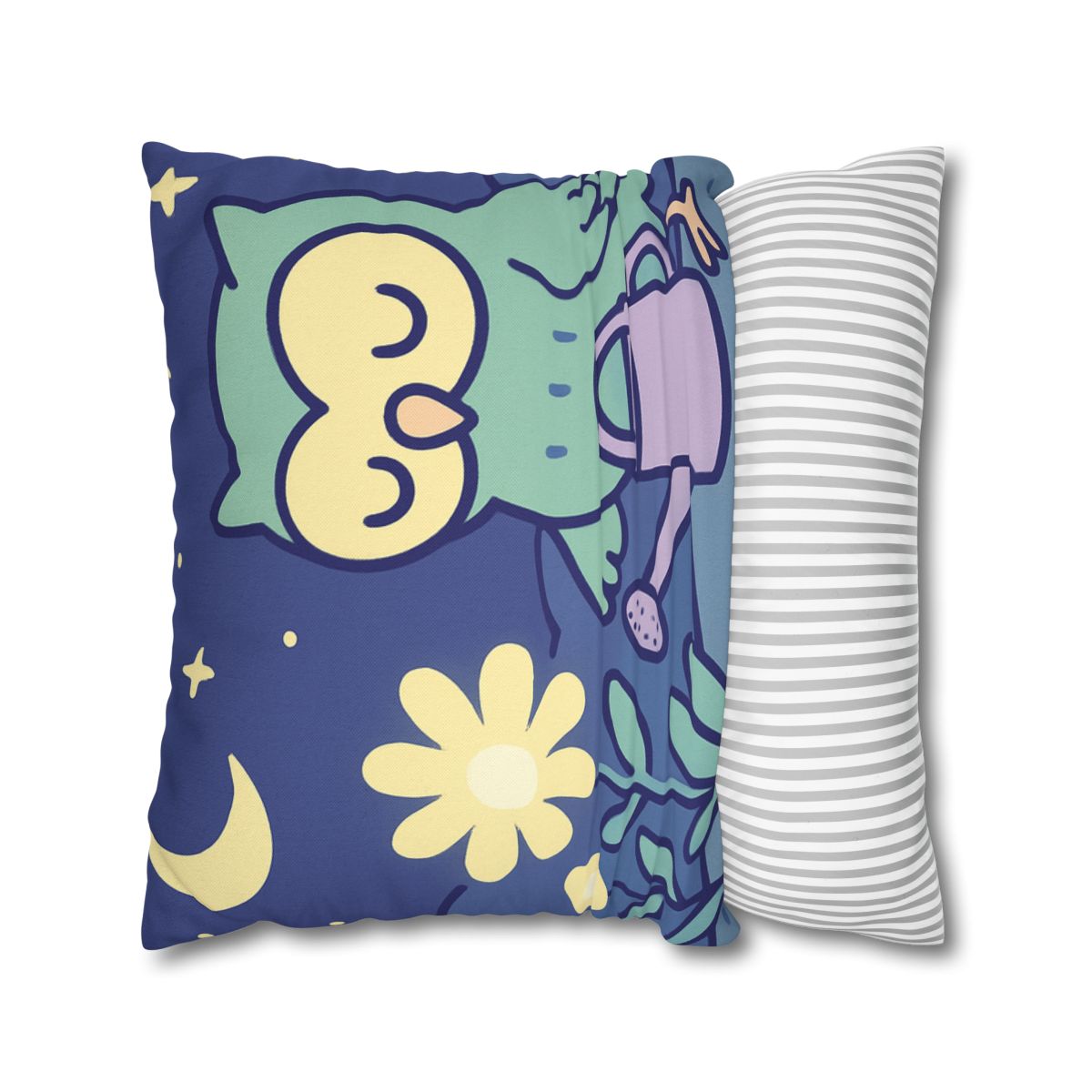 Moon Garden Owl custom pillow cases