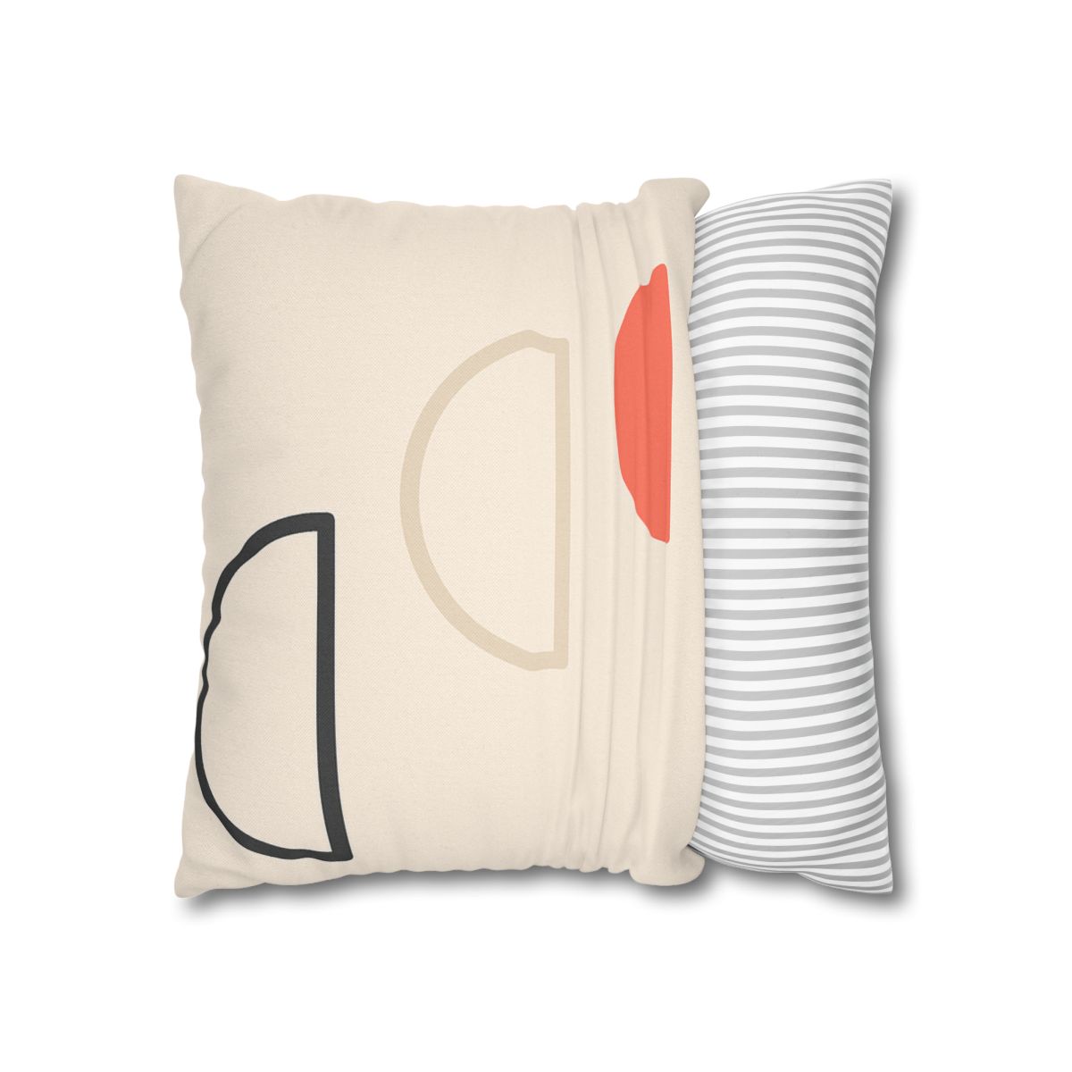 Staggered Arc Trio trendy patterned pillow cases