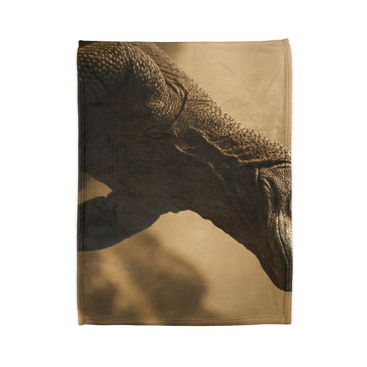 Ancient Sentinel Komodo Dragon designer printed blankets