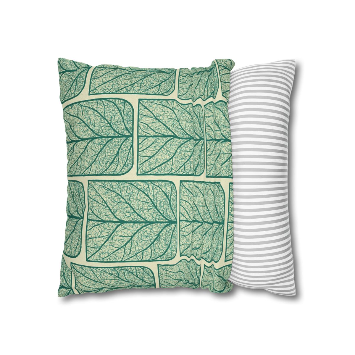 Leaf Vein Lace Grid comfortable bedding pillow covers