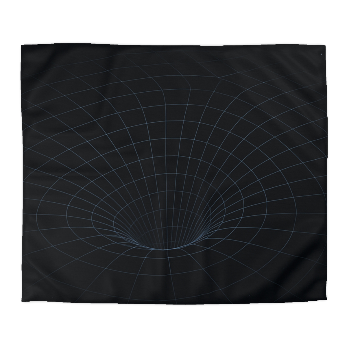 Spacetime Grid Distortion Field personalized bedding duvets