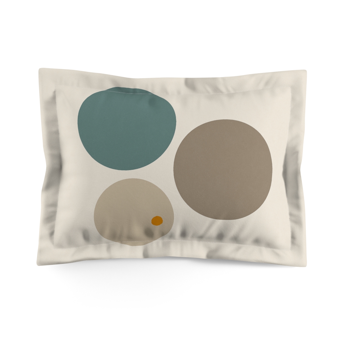 Balanced Triad With Open Center personalized decorative pillows