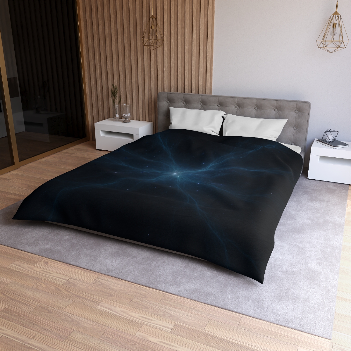 Luminescent Void Tapestry custom duvets