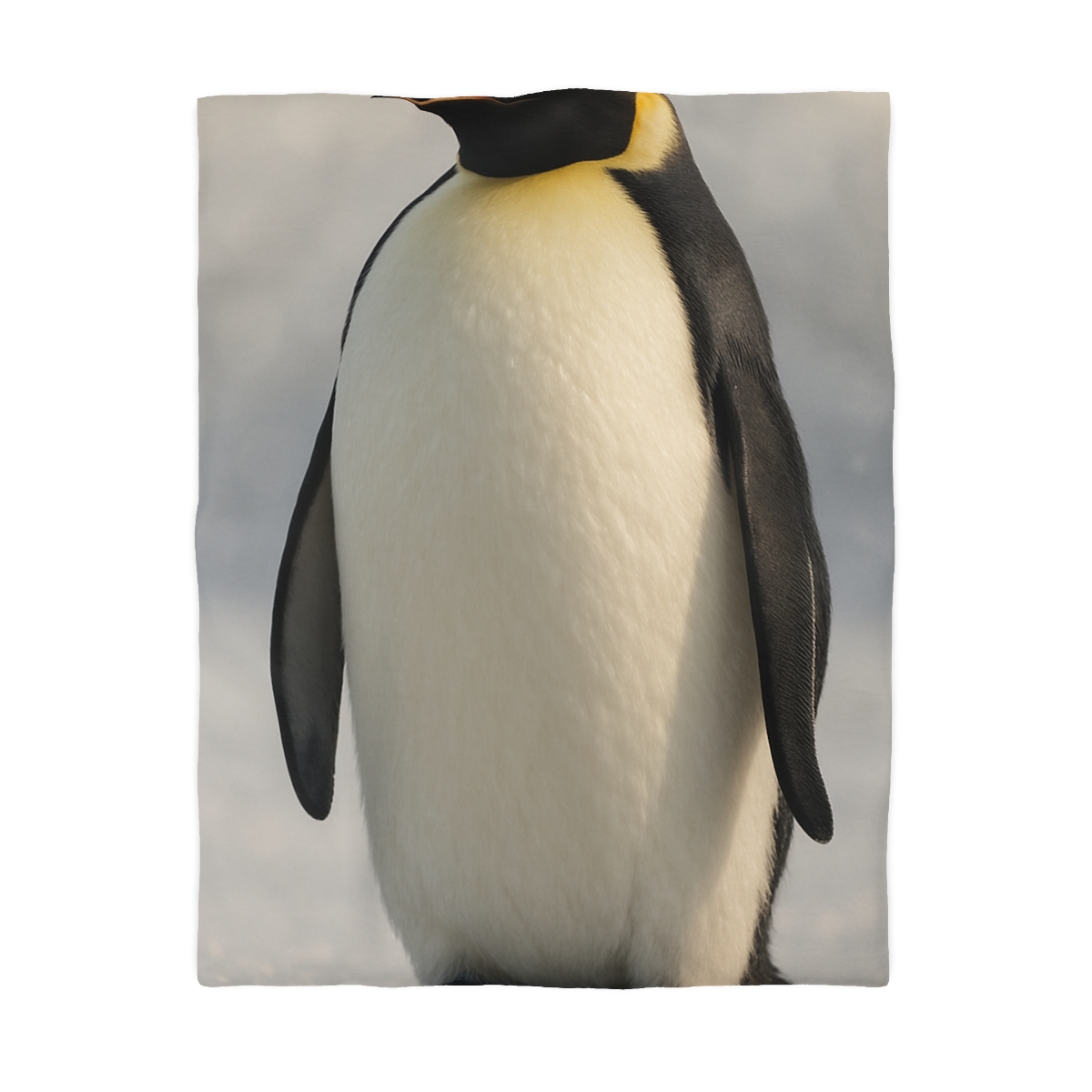 Frost Halo Emperor Penguin soft comforter duvets