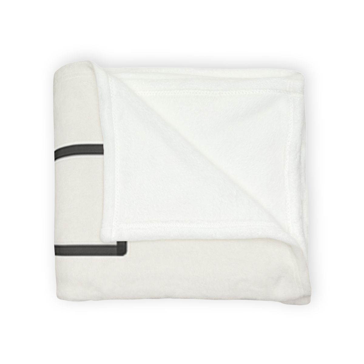 Offset Frame And Quiet Arc soft fleece blankets