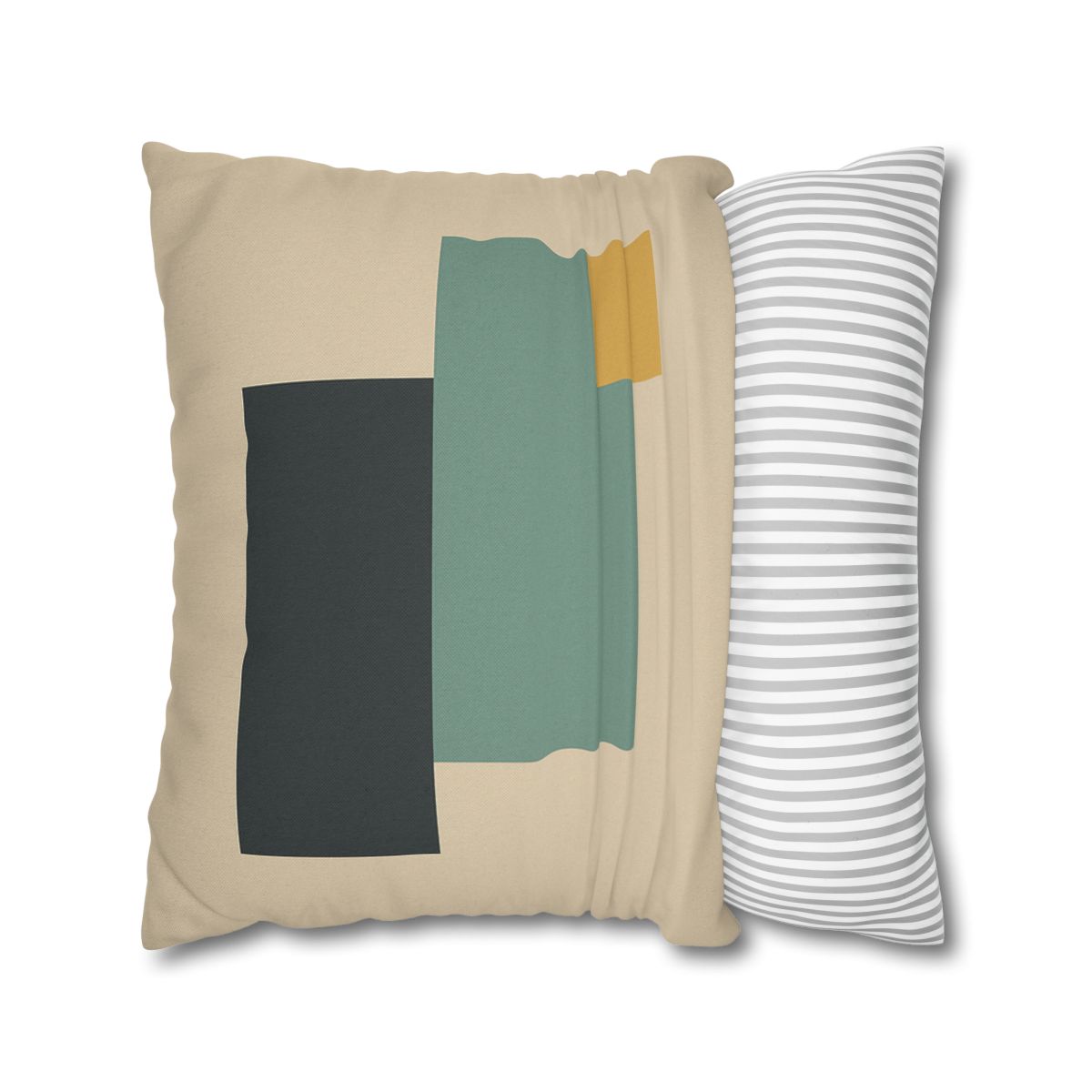 Offset Trio Of Blocks comfortable bedding pillow covers