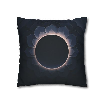 Petal Eclipse Rosette soft cotton pillow cases