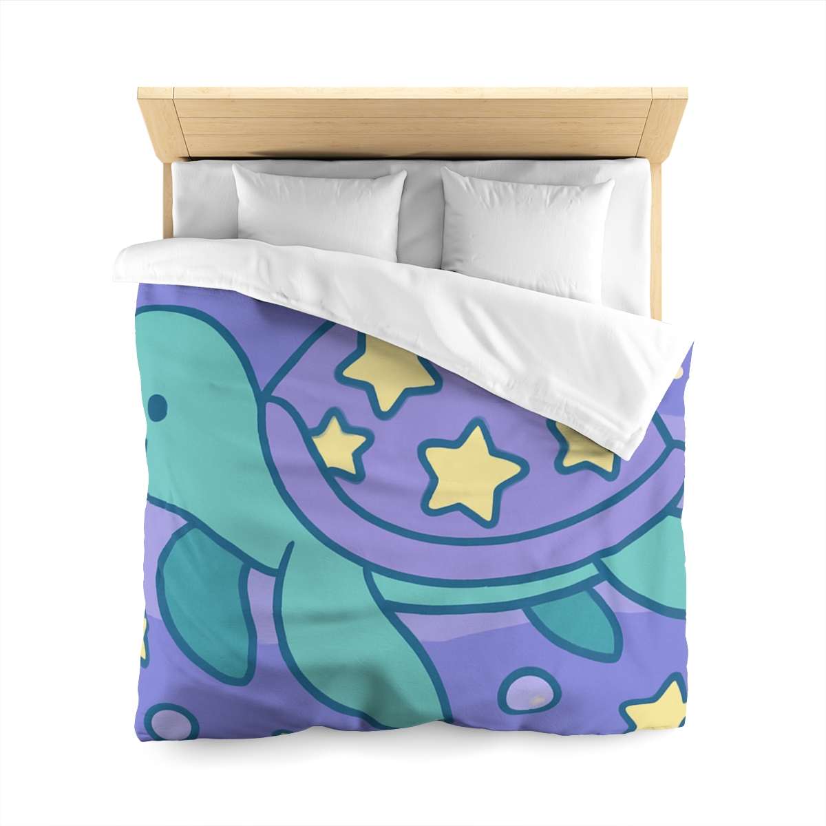Nebula Ocean Turtle unique patterned duvets