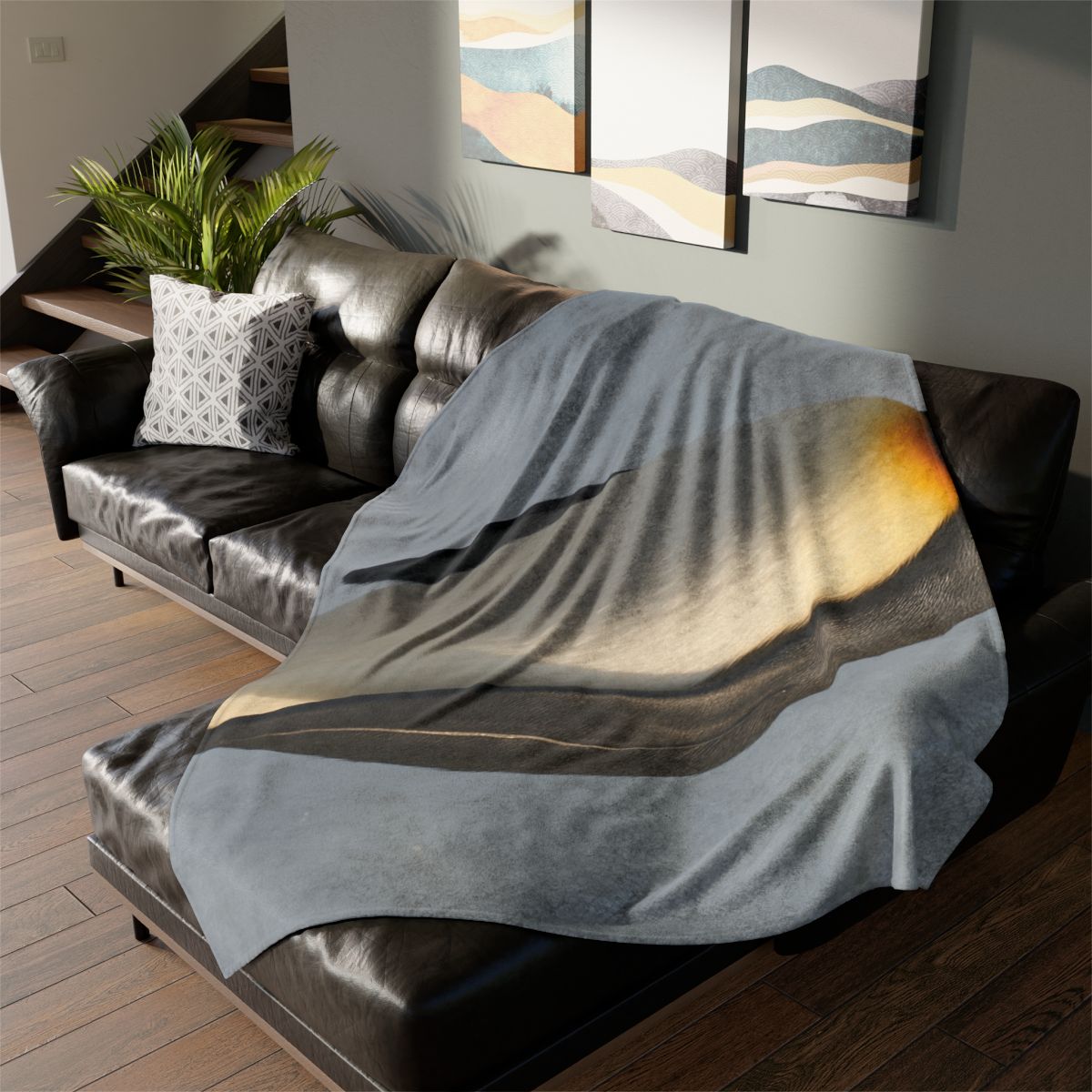 Aurora Poise Emperor Penguin unique gift blanketscustom blankets