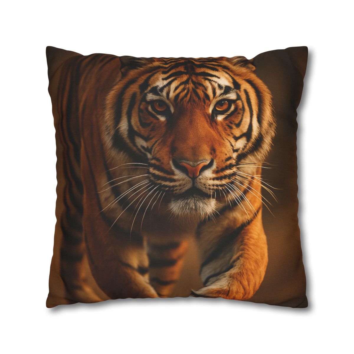 Dusk Herald Bengal Tiger designer print pillow cases