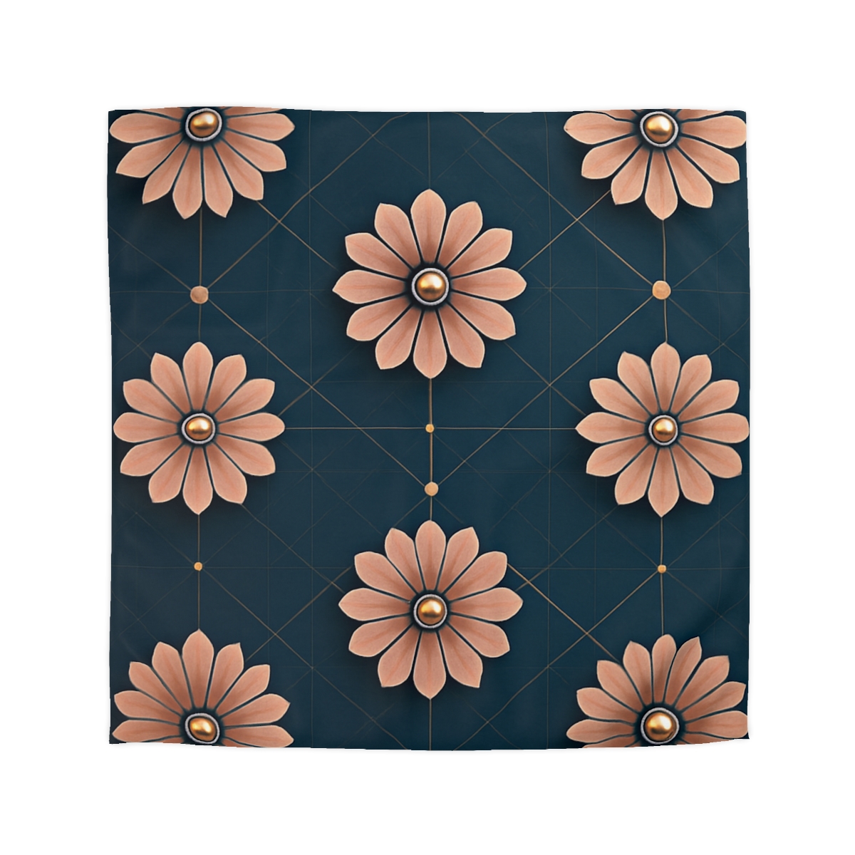 Blossom Orbit Grid trendy bedroom duvets