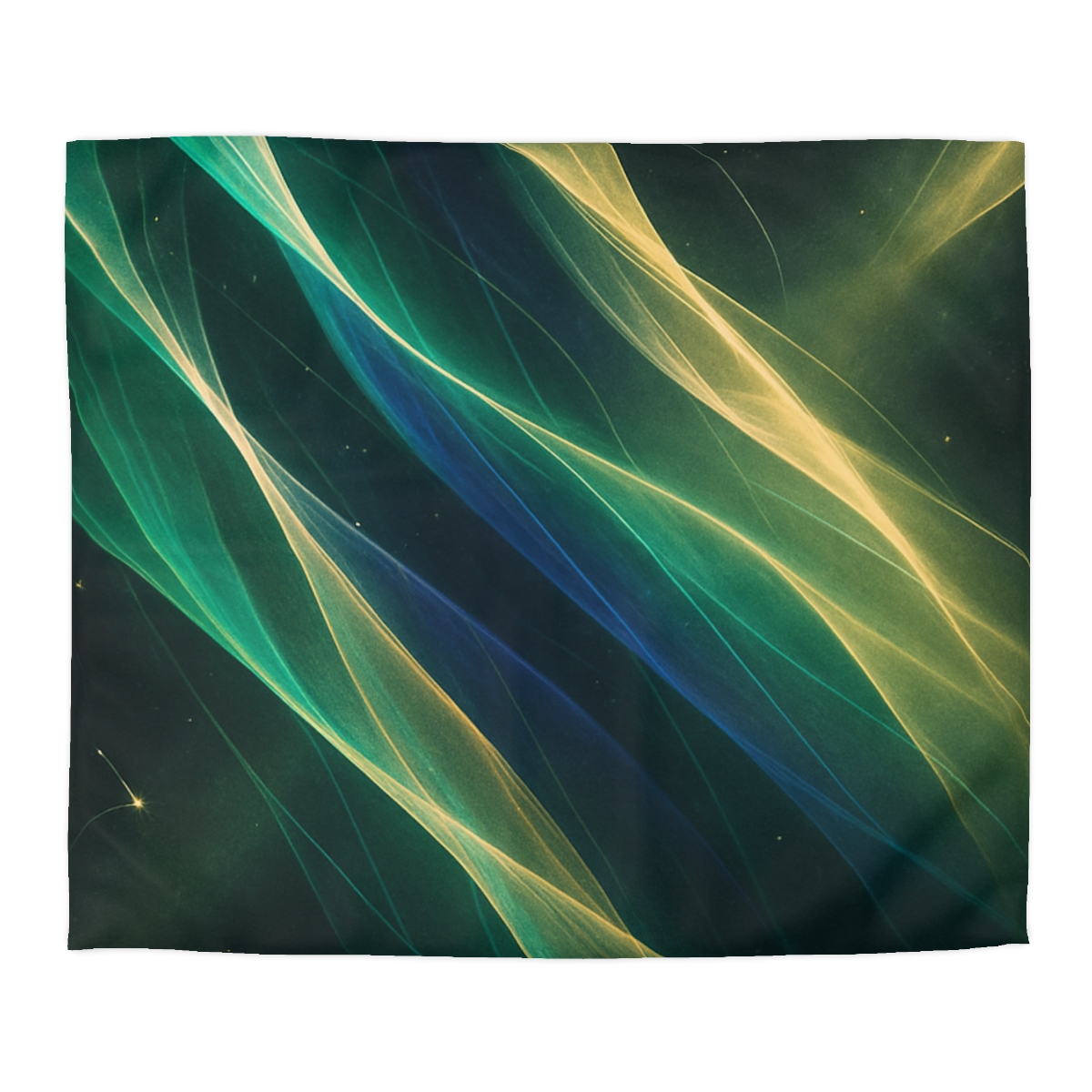Veil Of Quantum Aurora stylish duvet covers