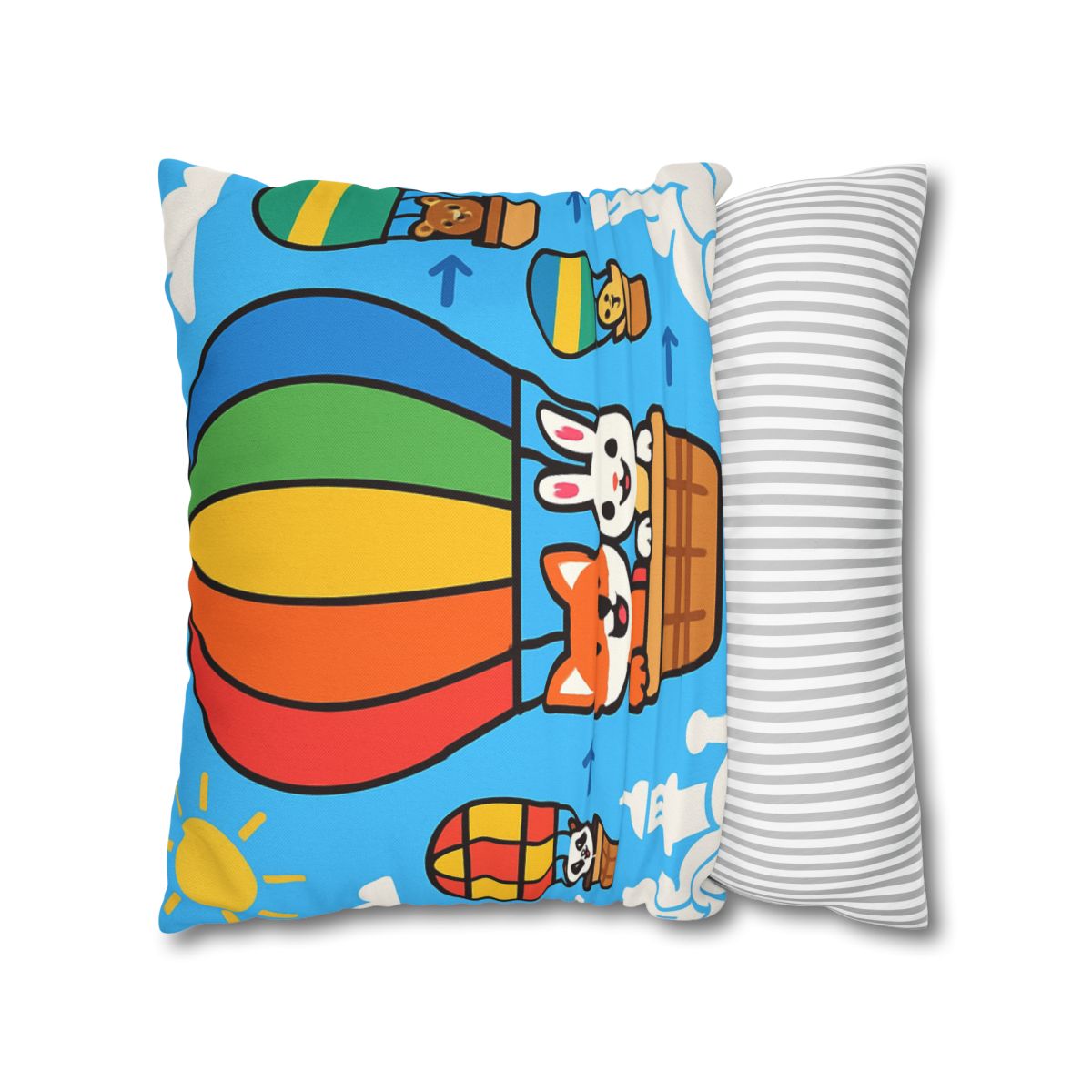 Cloud City Balloon Race custom pillow cases