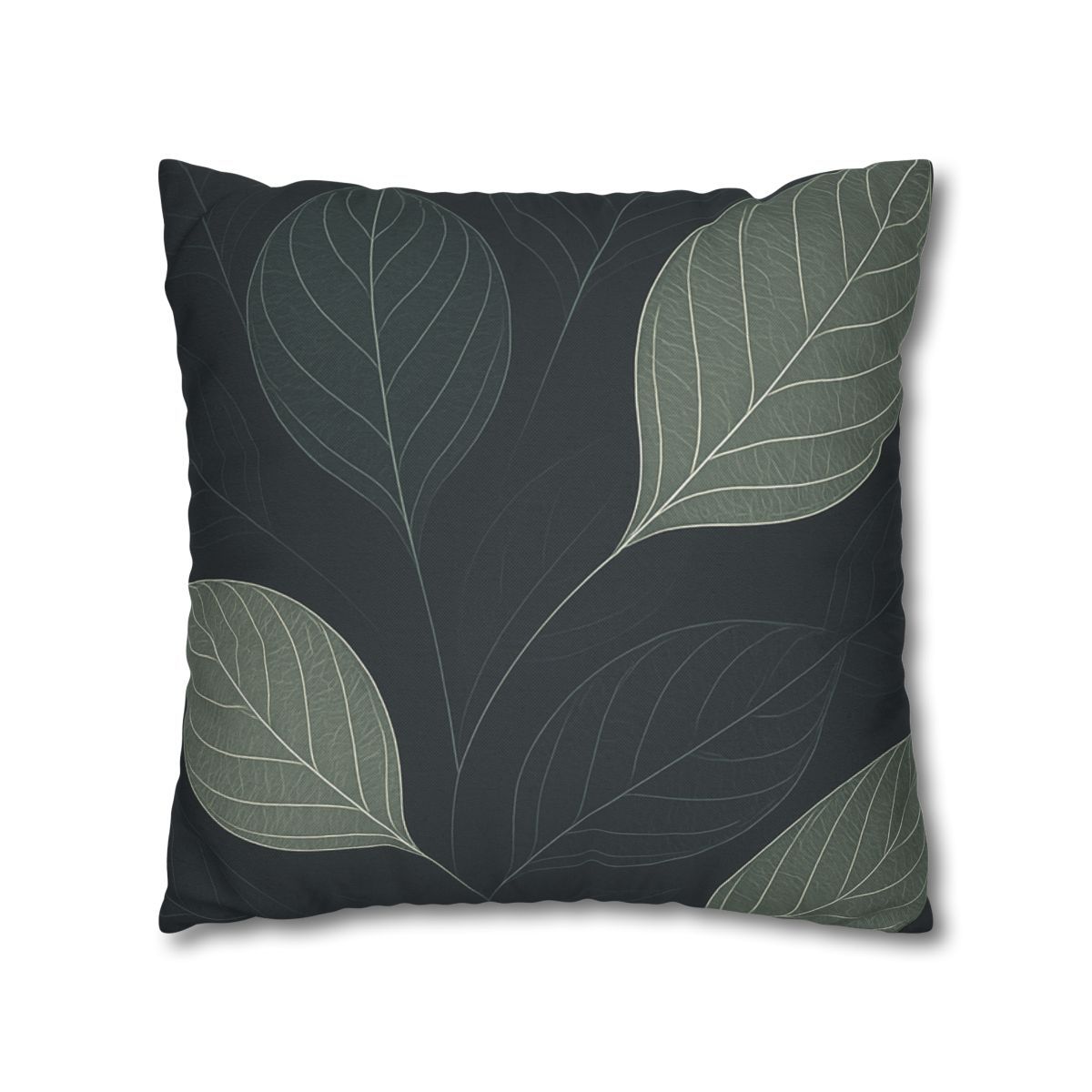 Leaf Vein Circuit Filigree soft cotton pillow cases