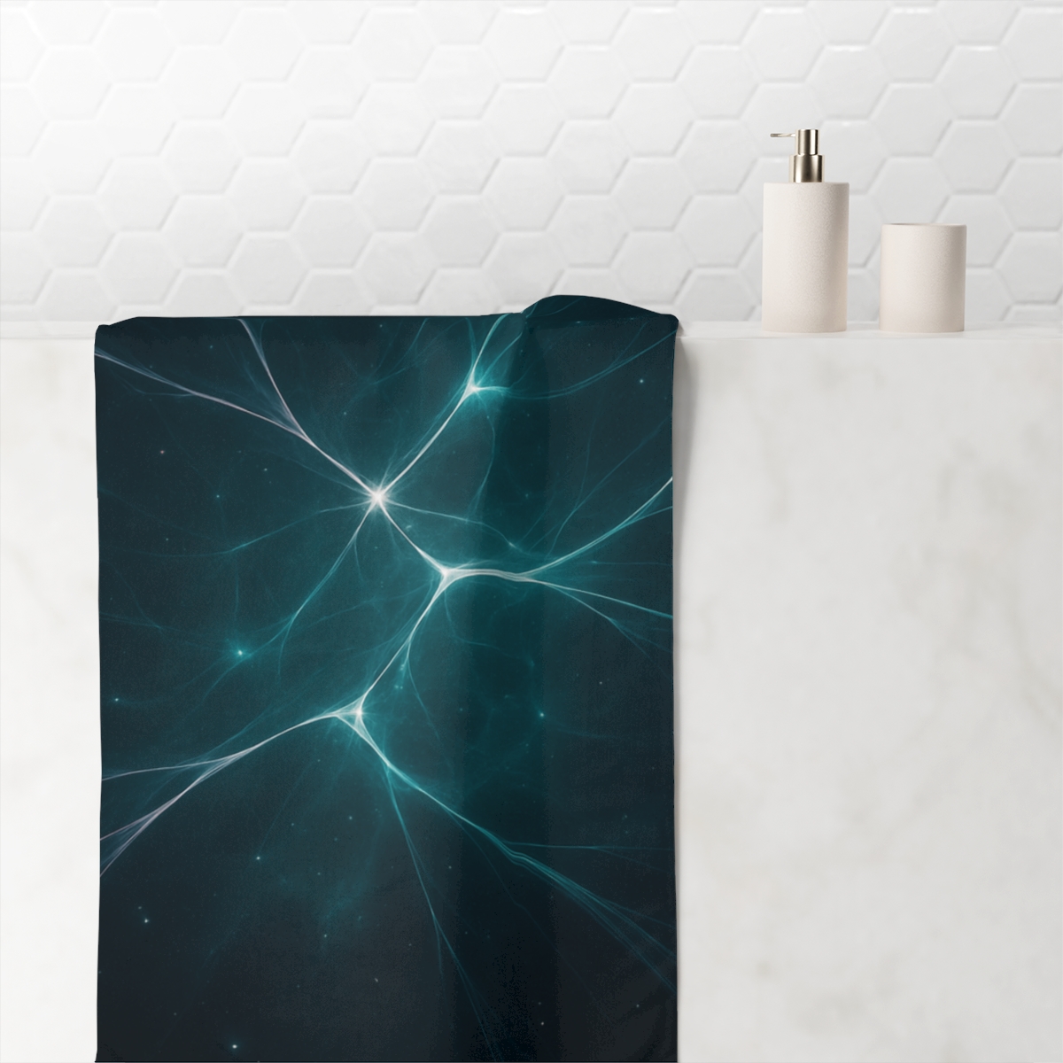 Filament Bloom Network personalized bath towels