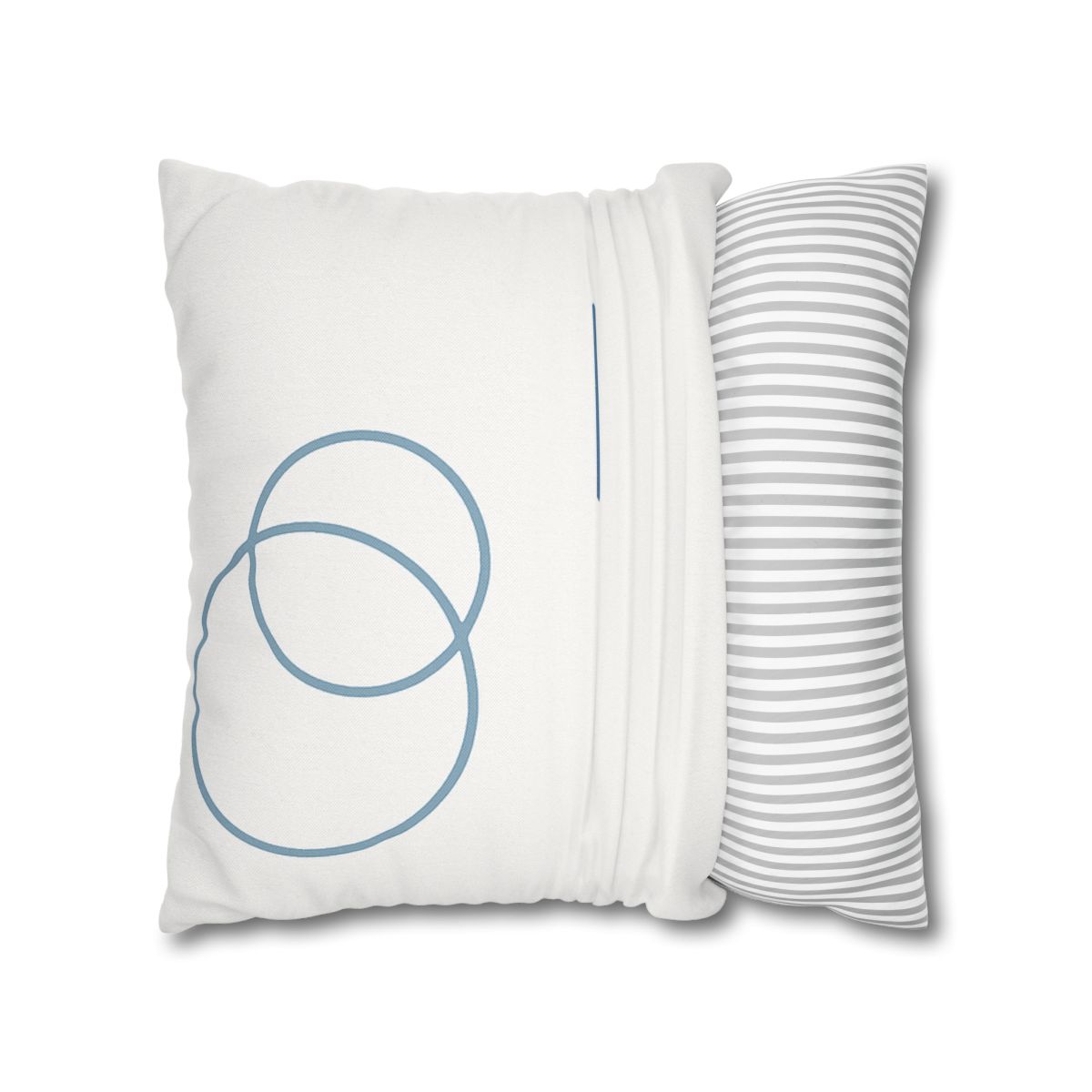 Offset Rings With Quiet Line trendy patterned pillow cases