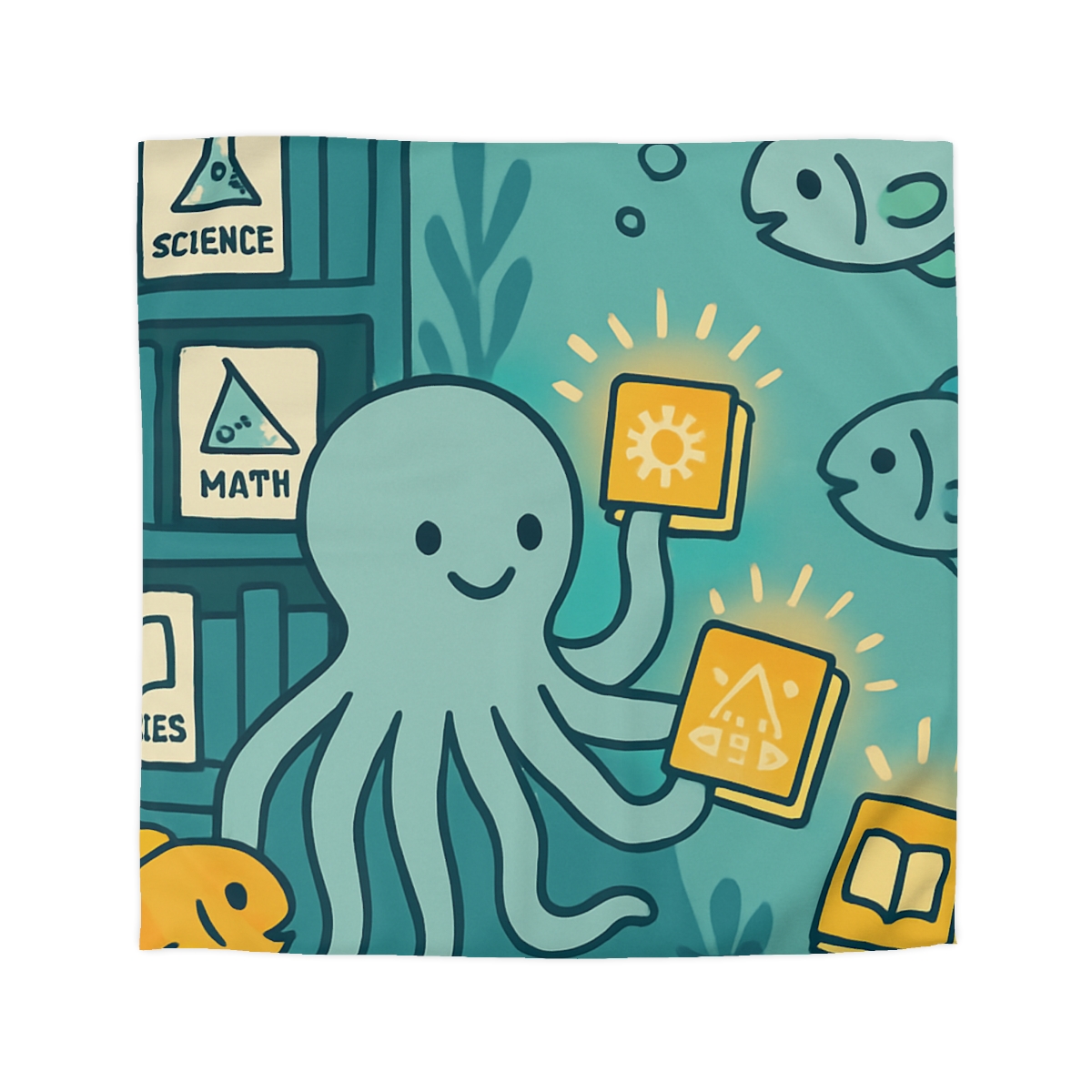 Underwater Library Of Light warm winter duvets