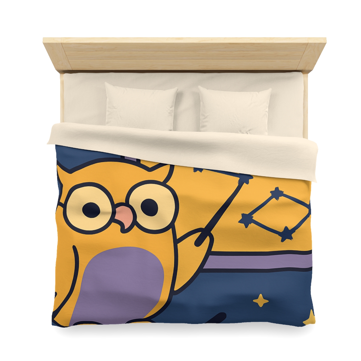 Moonlit Owl Classroom designer printed duvets