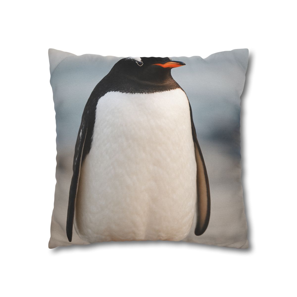 Shoreline Echo Gentoo Penguin soft cotton pillow cases
