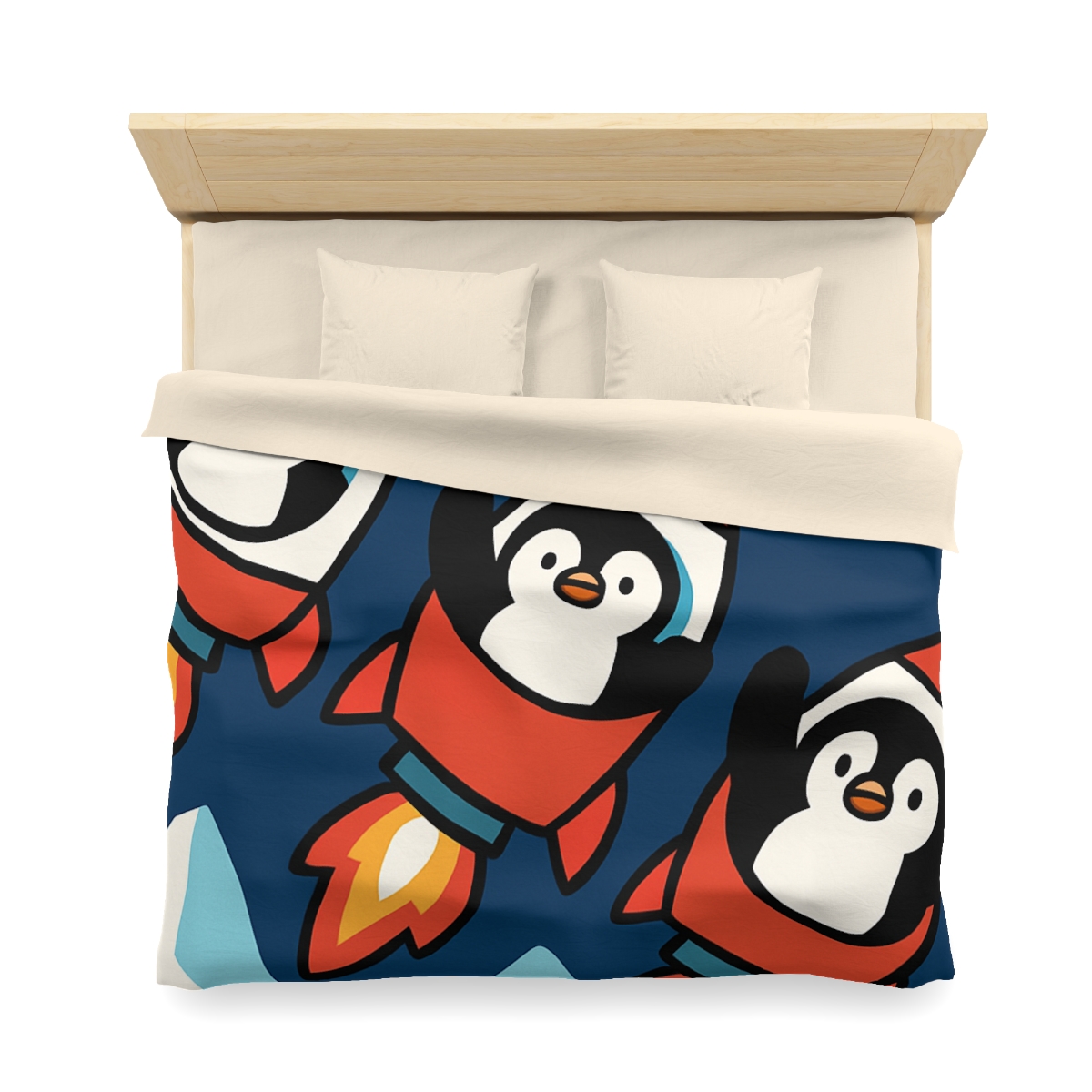 Rocket Penguin Crew warm winter duvets
