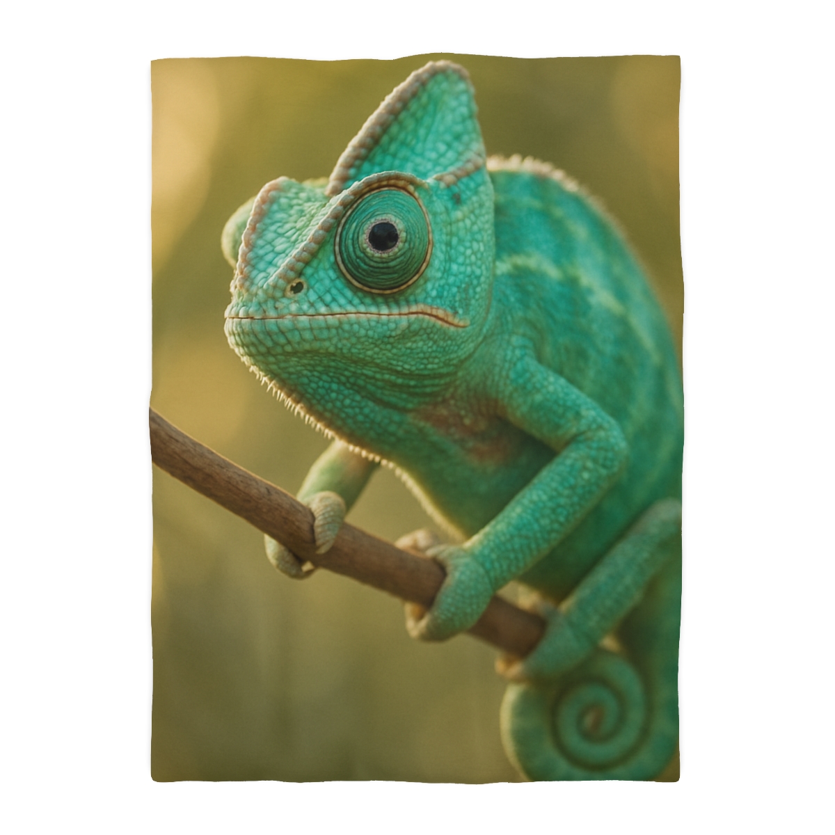 Prism Gaze Veiled Chameleon designer printed duvets