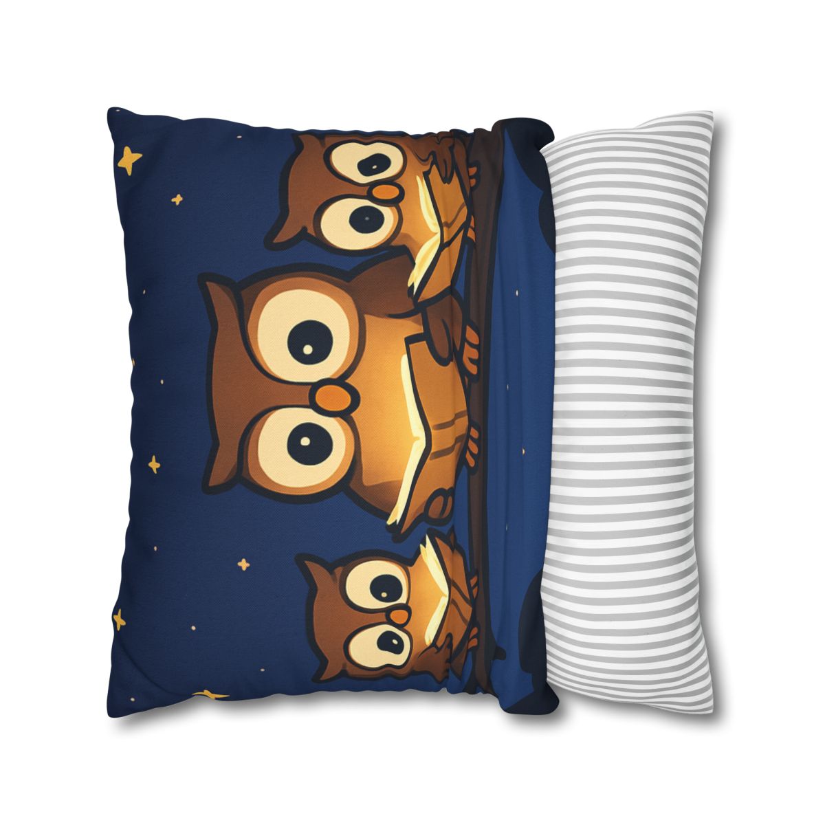 Moonlight Library Of Owls unique gift pillow cases