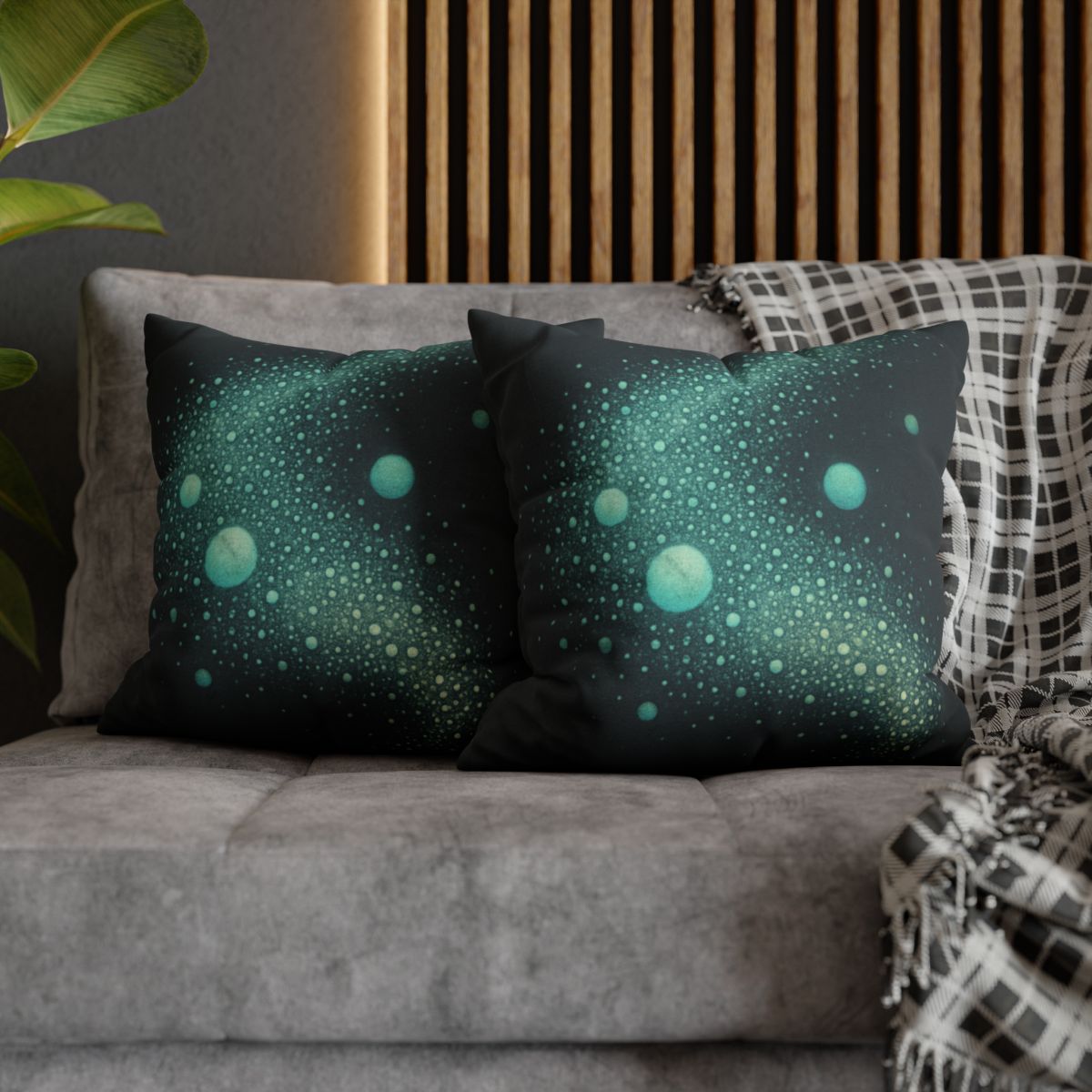 Seed Cluster Nebula Bloom comfortable bedding pillow covers