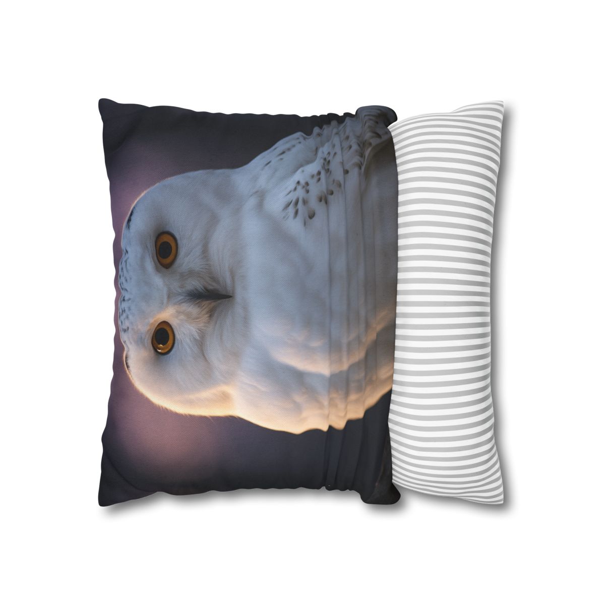 Twilight Watcher Snowy Owl unique gift pillow cases