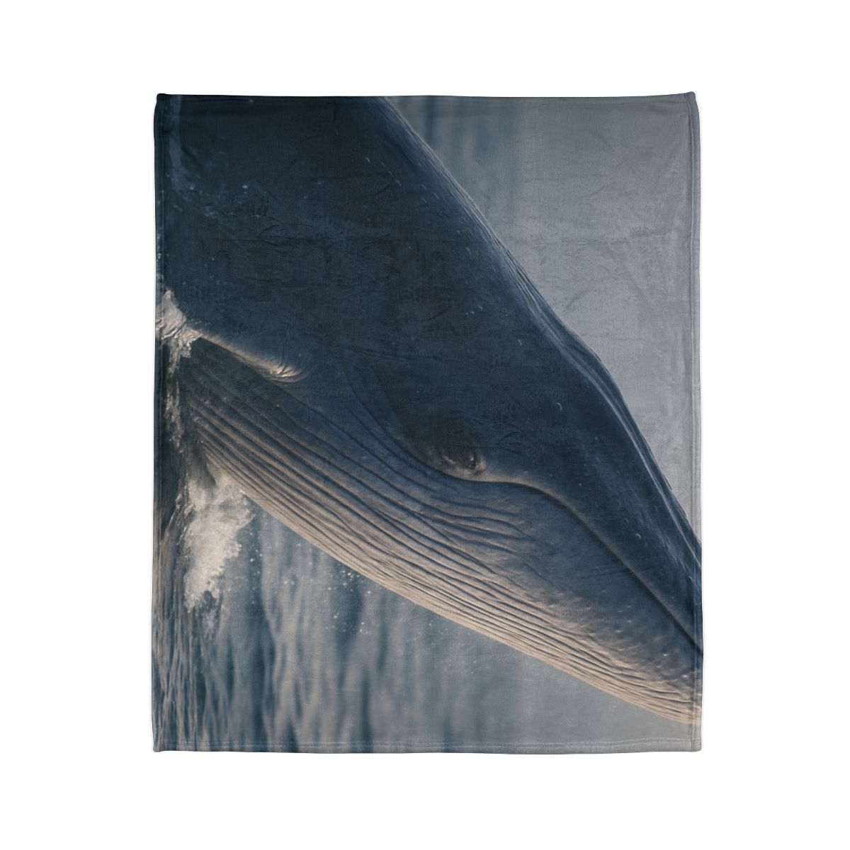 Ocean Song Blue Whale trendy patterned blankets