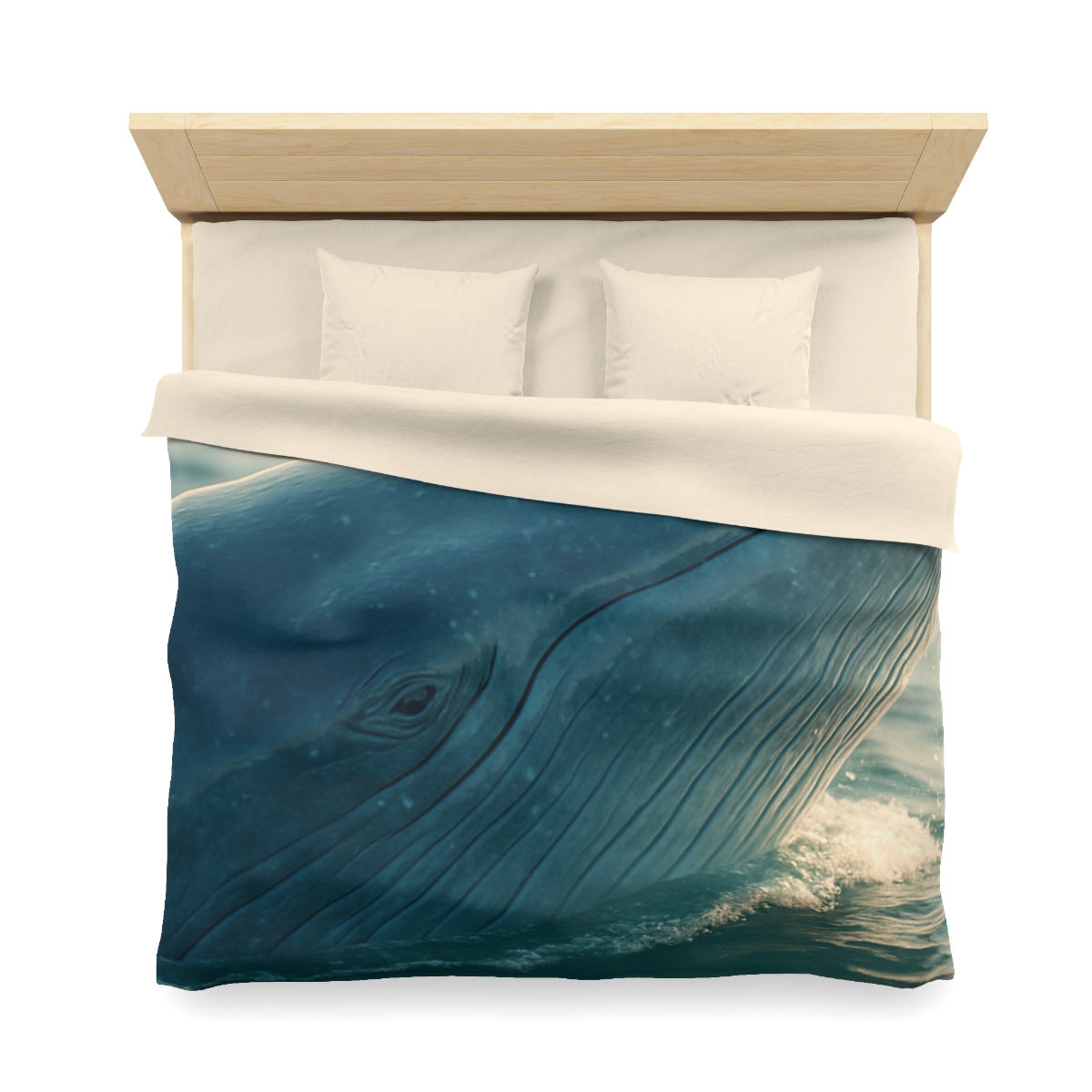 Ocean Song Blue Whale unique patterned duvets