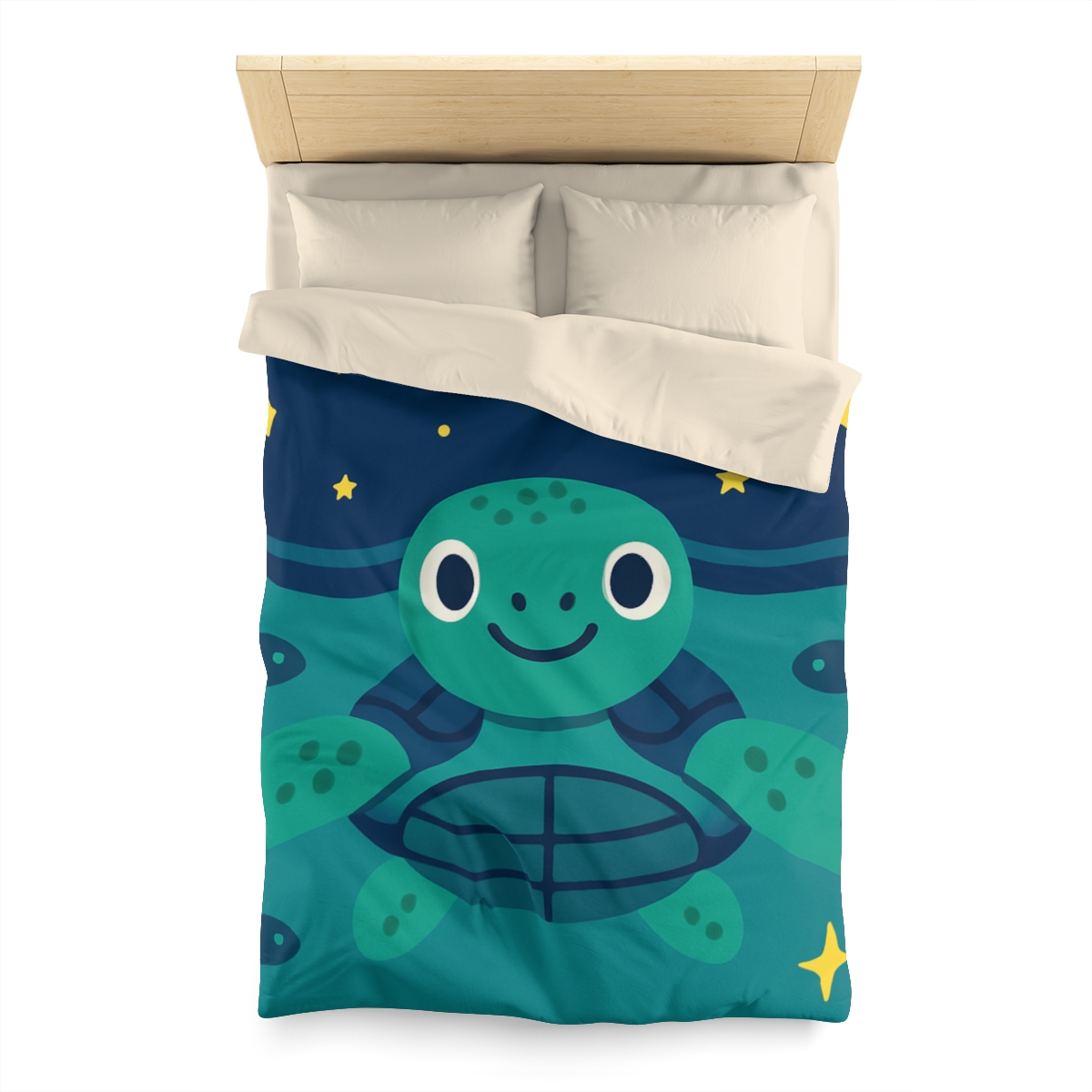 Starlight Sea Turtle unique patterned duvets