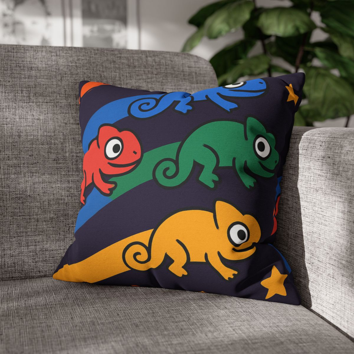 Comet Chameleons Color Changing Race soft cotton pillow cases