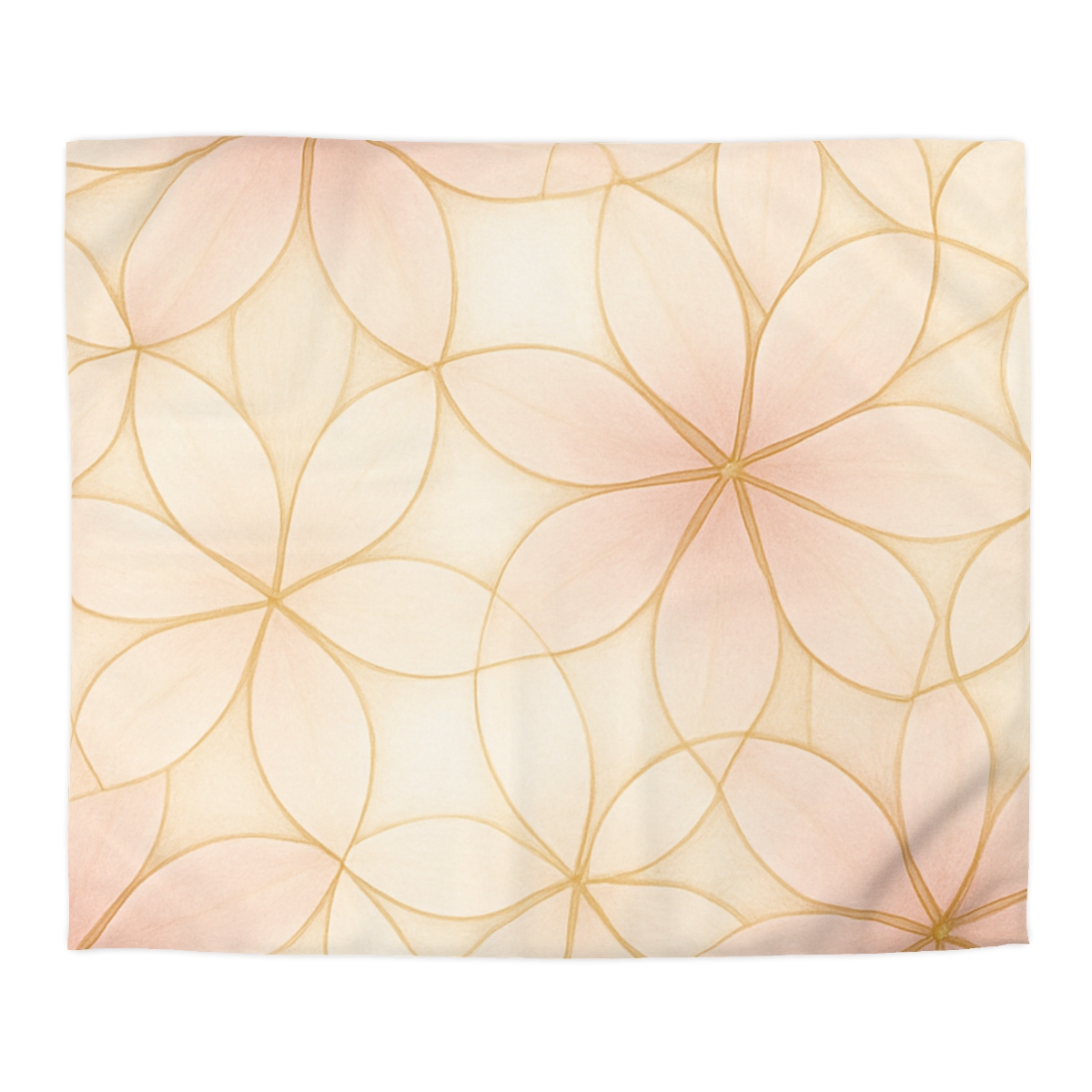 Petal Prism Lattice soft comforter duvets