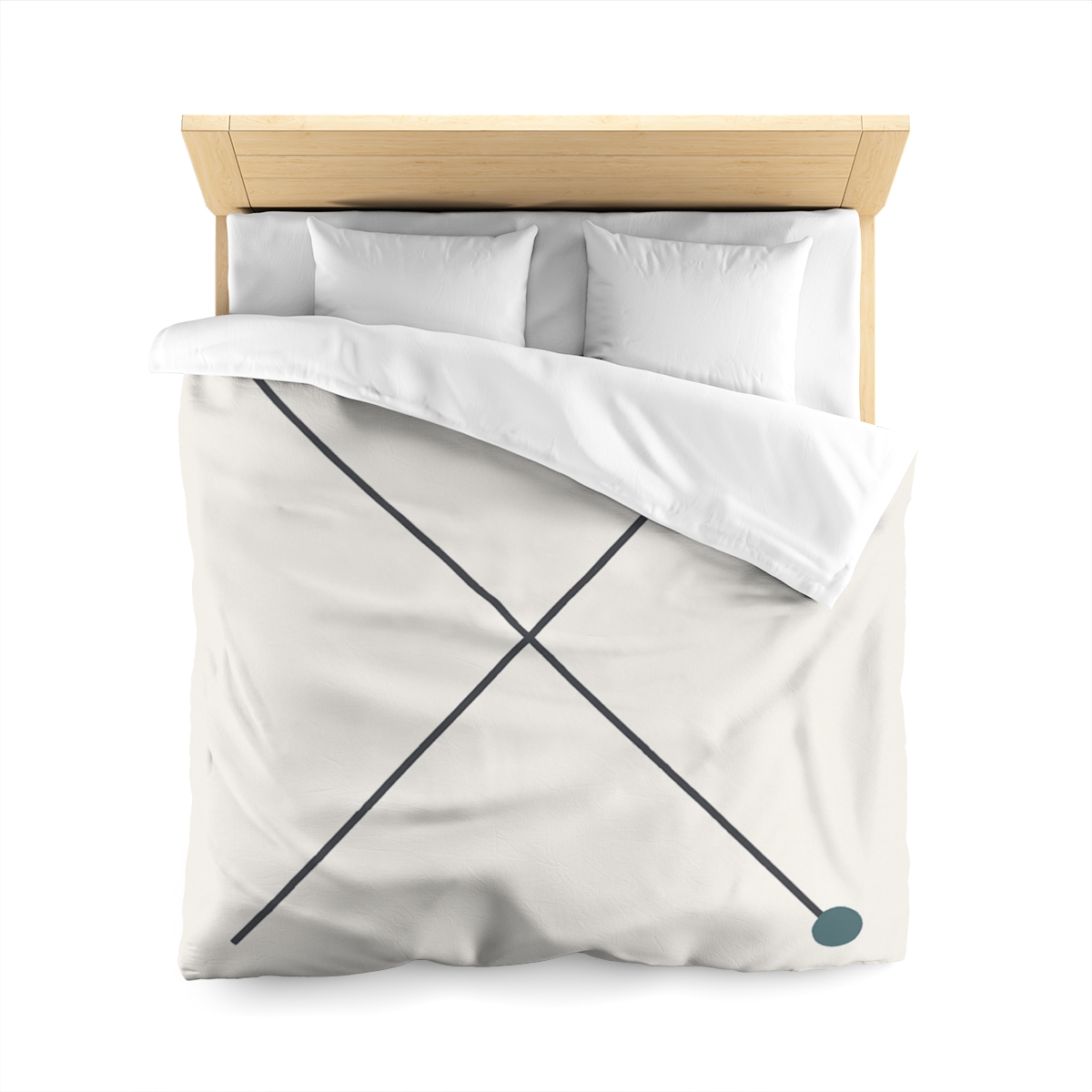 Crossed Vector Starfield soft comforter duvets