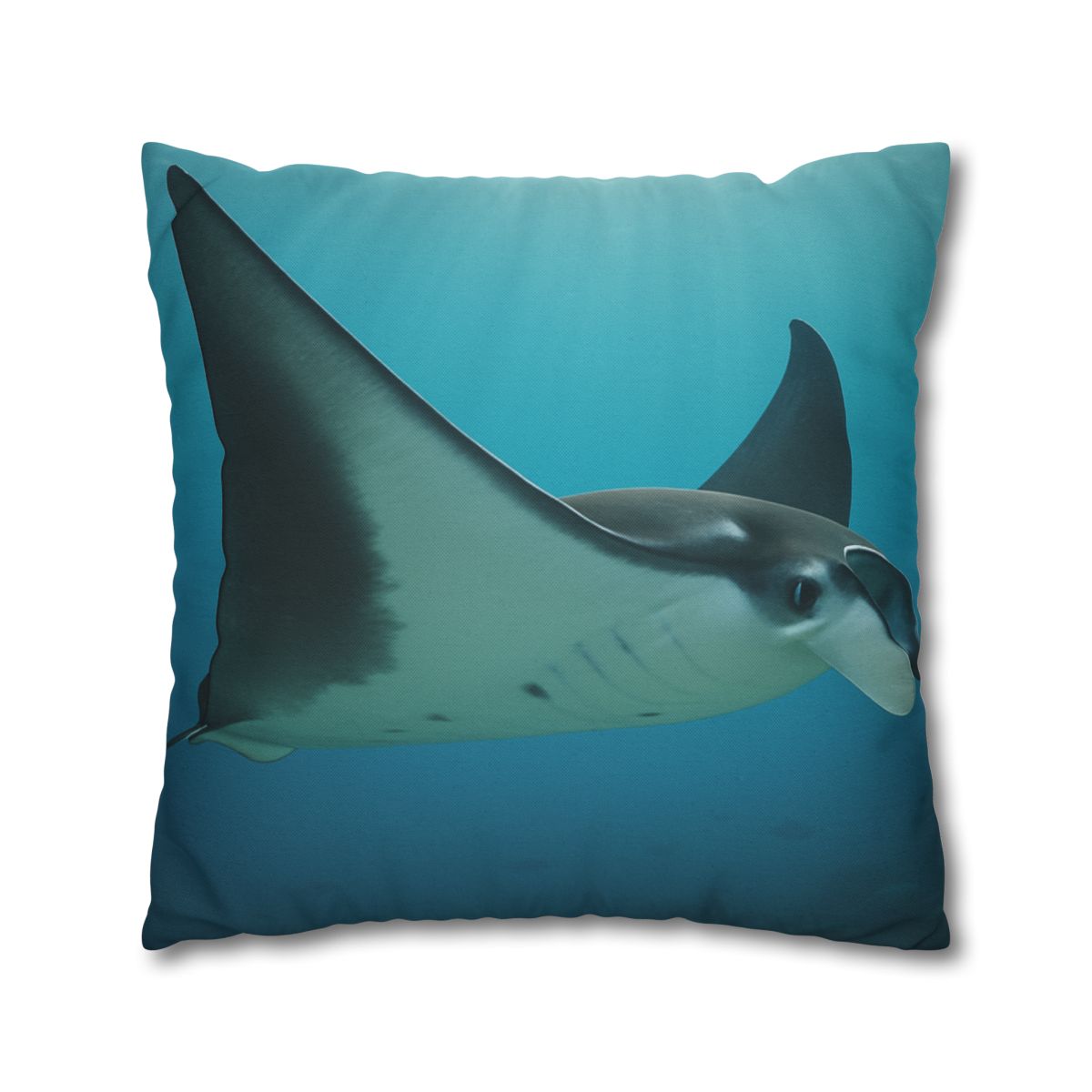 Tidal Wings Reef Manta Ray unique gift pillow cases