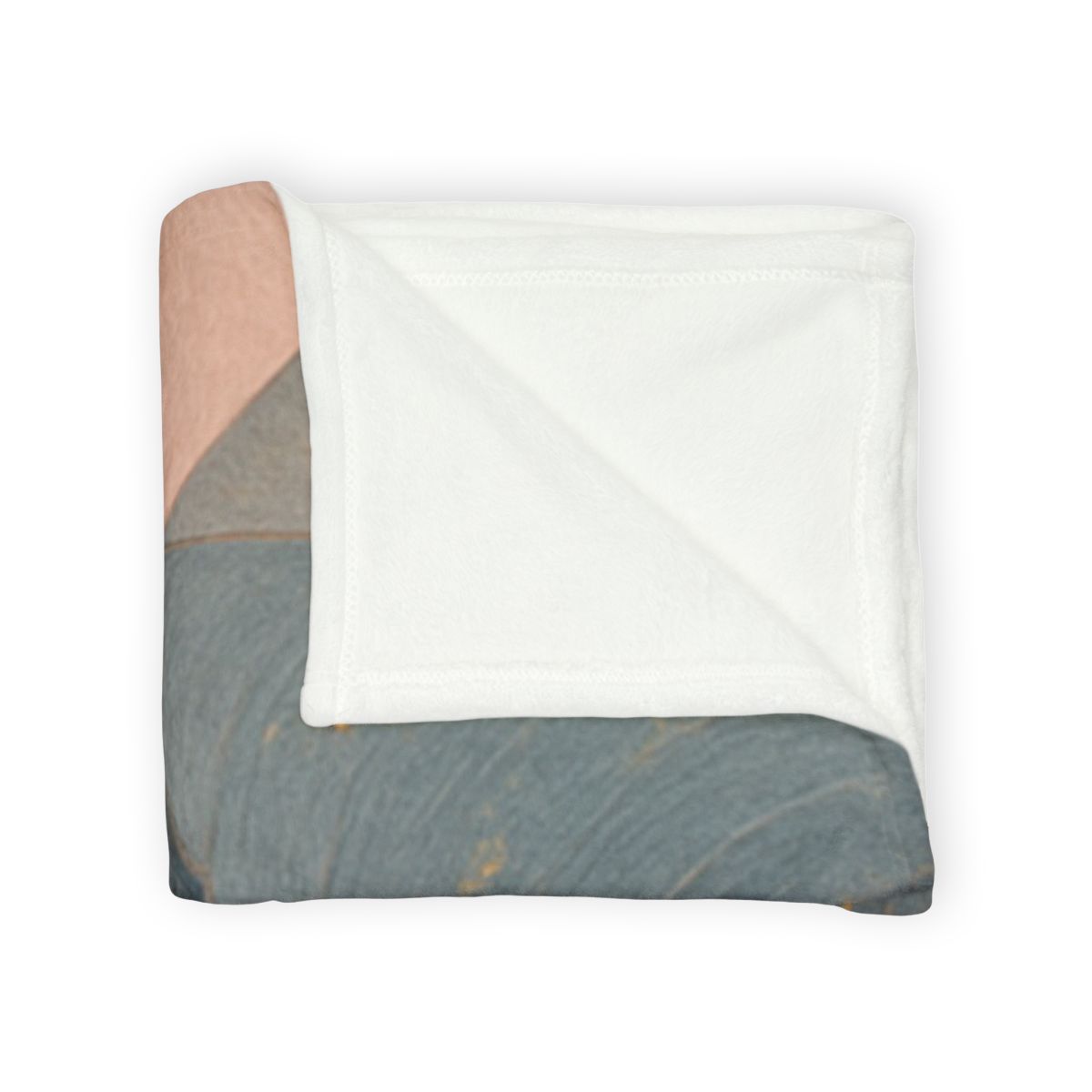 Petal Ripple Grid stylish throw blankets