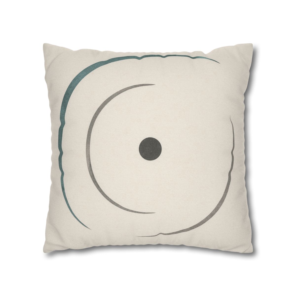 Twin Arcs And Centered Dot soft cotton pillow cases