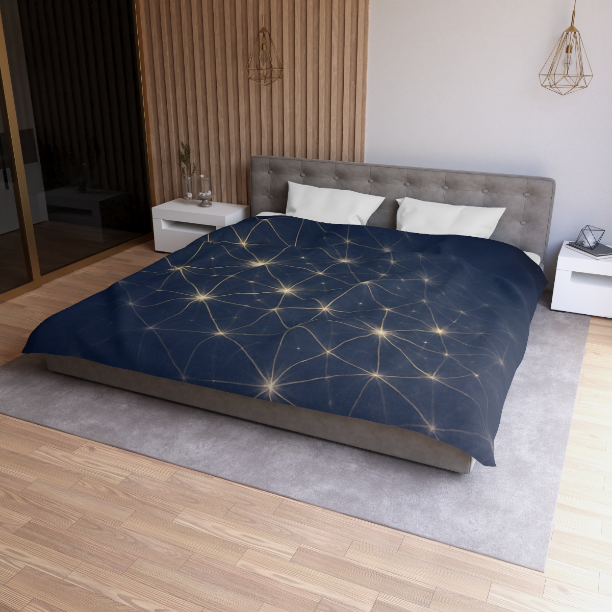 Stellar Lattice Bloom trendy bedroom duvets