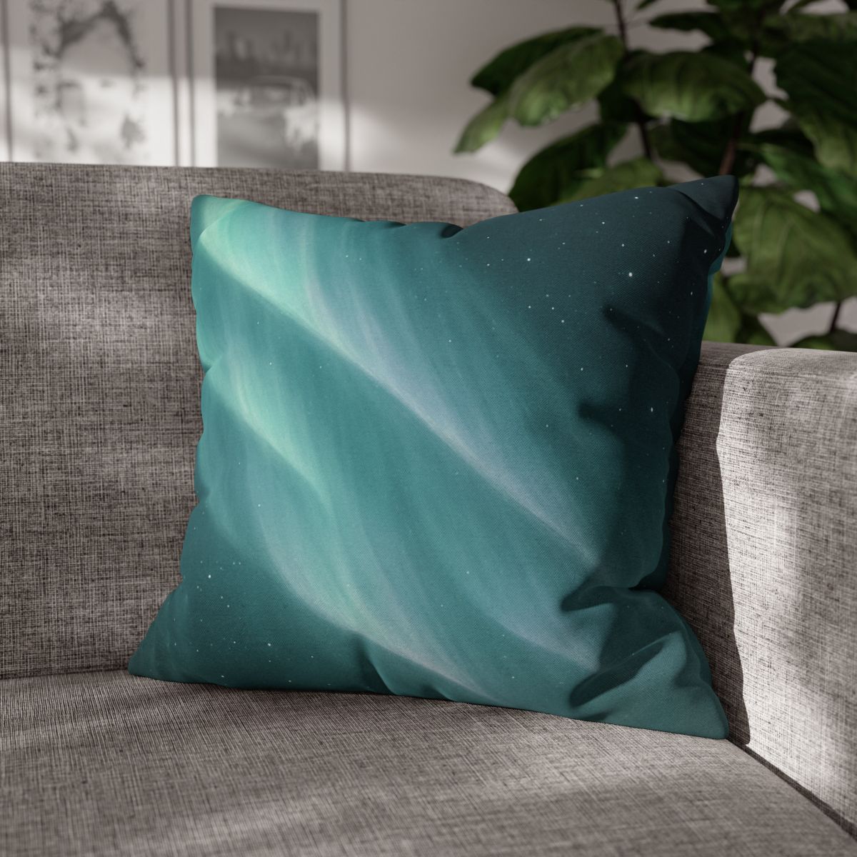 Aurora Veil Star Tides personalized pillow covers