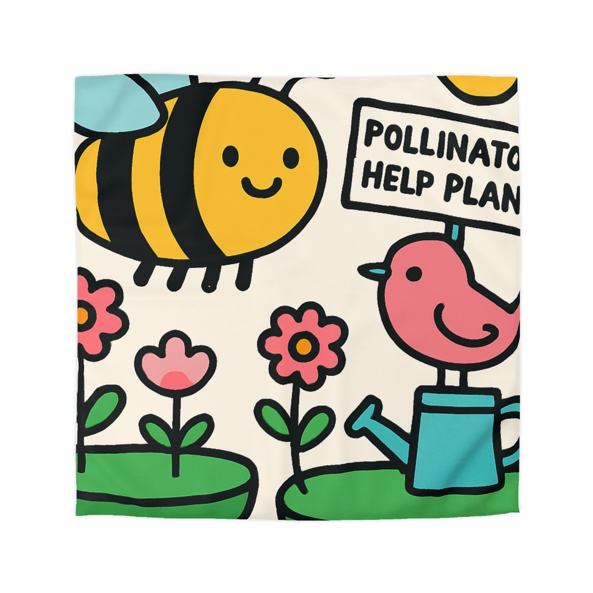 Sky Garden Of Floating Islands And Pollinator Facts warm winter duvets