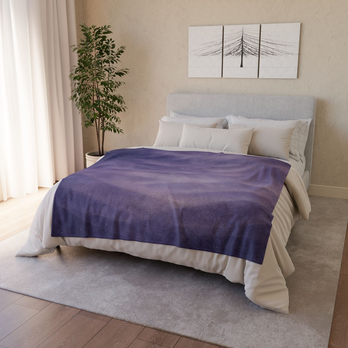 Dark Energy Drift Tapestry soft fleece blankets