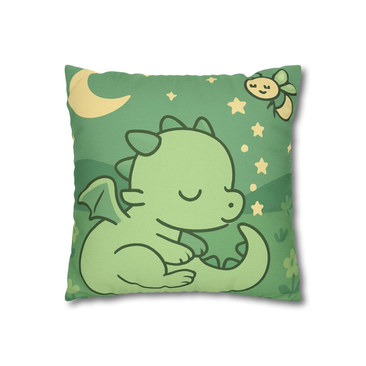Moonlight Meadow Dragon comfortable bedding pillow covers