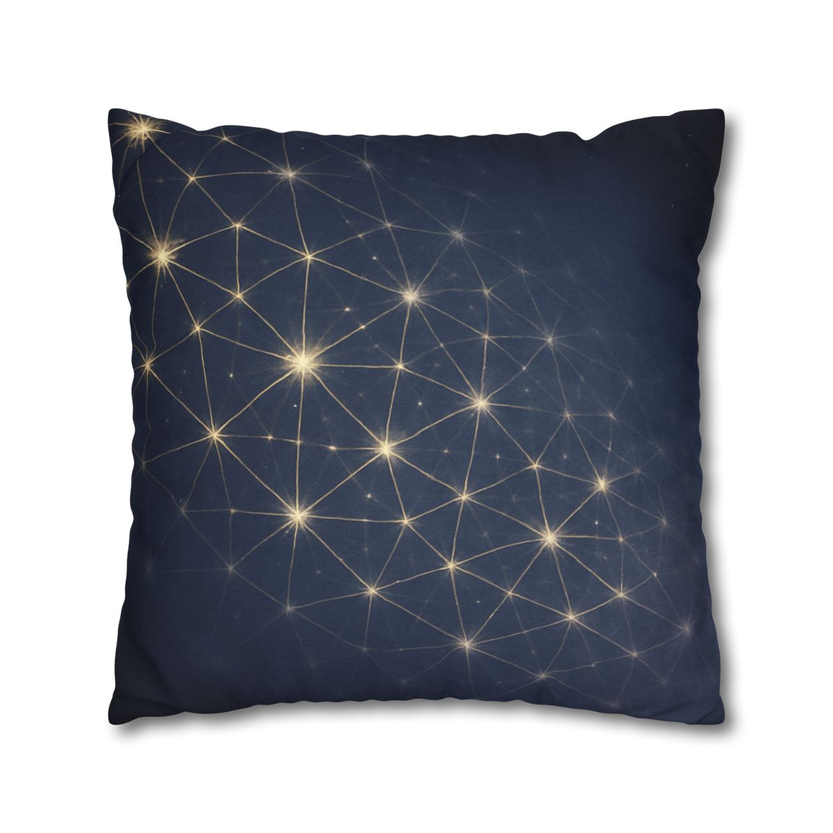 Stellar Lattice Bloom soft cotton pillow cases