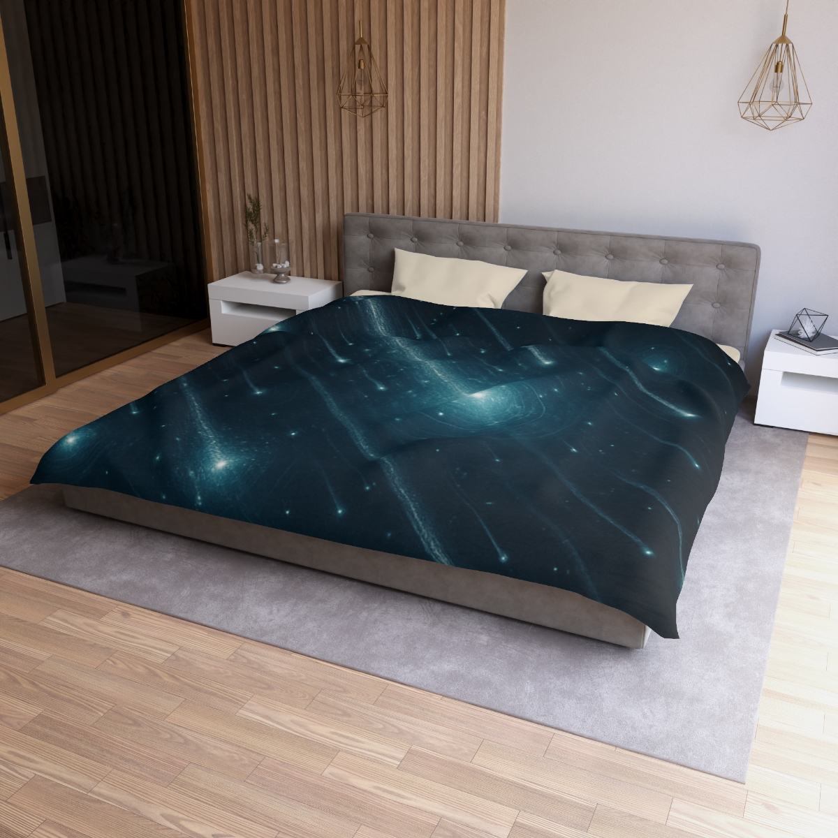 Radiant Echo Starstorm personalized bedding duvets