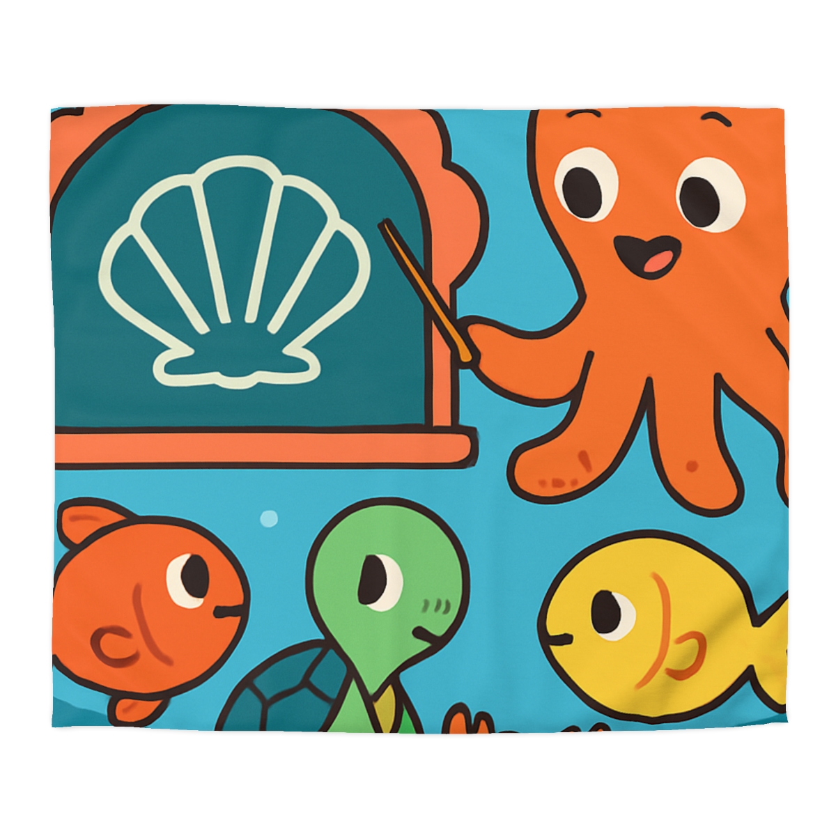 Coral Classroom Under The Sea trendy bedroom duvets