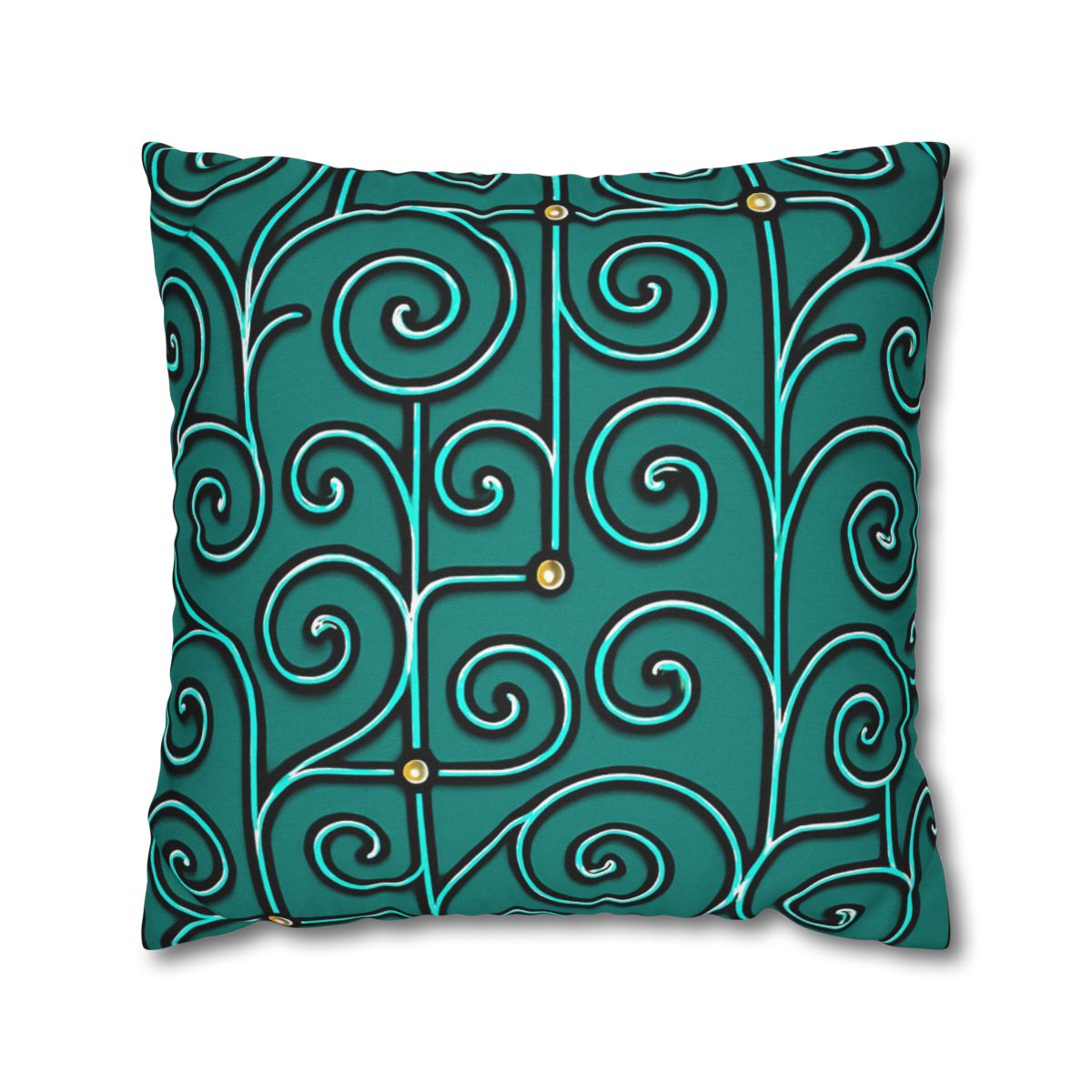 Tendril Circuit Lattice personalized pillow covers