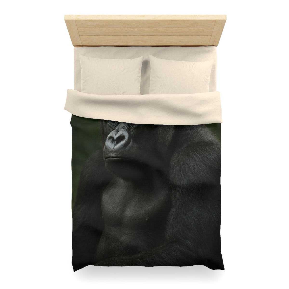 Silent Guardian Mountain Gorilla soft comforter duvets