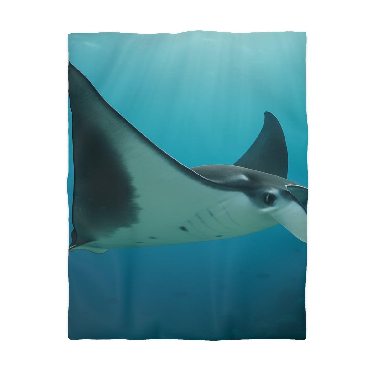 Tidal Wings Reef Manta Ray trendy bedroom duvets